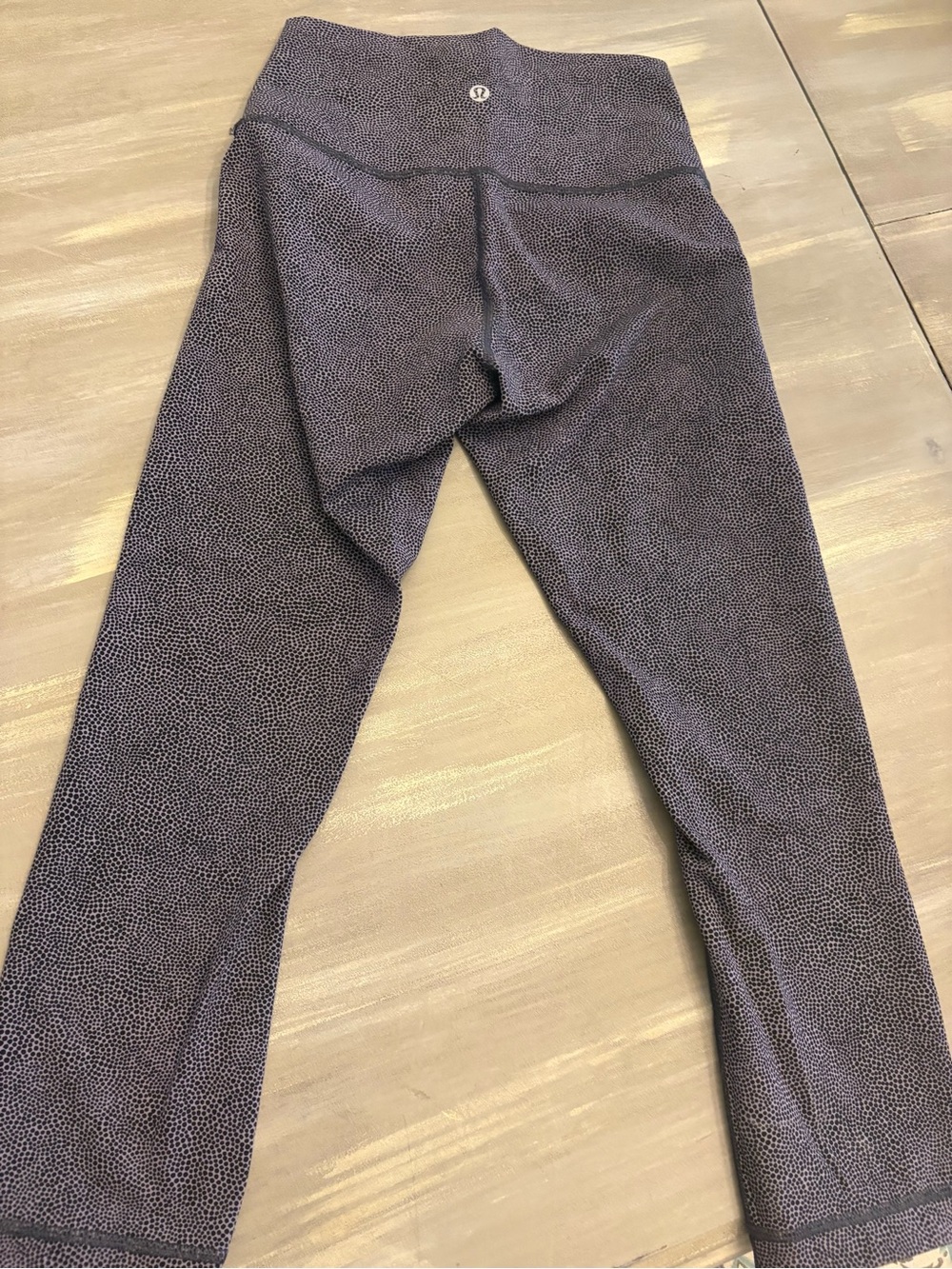 lululemon athletica Blackish- Purple Speckled High-Rise Leggings